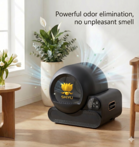 OEM Smart Cat Litter Box Large 70L Automatic Self-Cleaning Cat Toilet with APP Control, Anti-Pinch Safety Protection & Multi-Cat Capacity