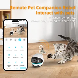 2K Dog Monitor Camera 355° Pan 90° Tilt WiFi Colour Night Vision AI Motion Alert Indoor