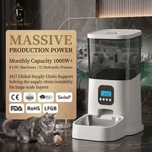 Dog Microchip RFID Sensor Auto Feeder Anti-Stealing Multi-Dog 4 Feeding Modes Timed Smart