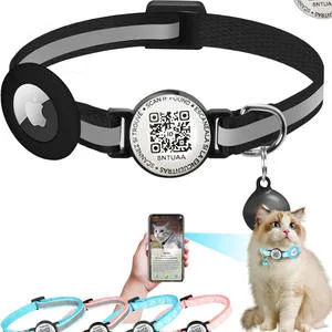 Smart GPS Pet Tracker Health Monitor Activity Tracker Waterproof Collar for Dogs Cats