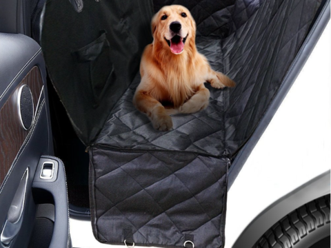 Sustainable Waterproof Scratchproof Non-Slip Pet Car Seat Cover Protector for Dogs