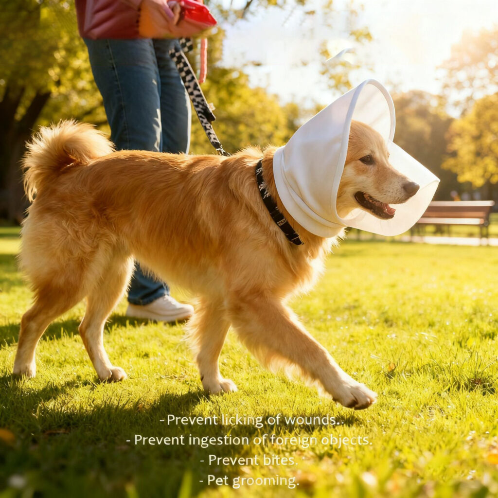 New Breathable Soft Dog Anti-Mosquito Anti-Bite Anti-Licking Protective Headgear Mask | OEM & Wholesale Pet Protective Mask Manufacturer
