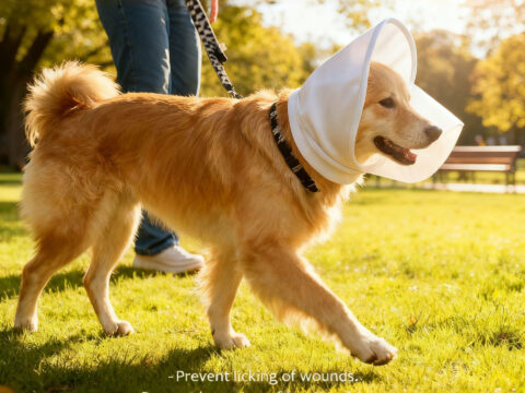 New Breathable Soft Dog Anti-Mosquito Anti-Bite Anti-Licking Protective Headgear Mask | OEM & Wholesale Pet Protective Mask Manufacturer