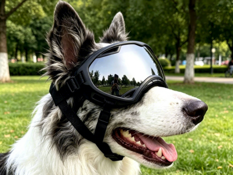 Wholesale Summer Dog Sunglasses Pet Goggles for Medium Large Dogs | UV Protection Windproof Dustproof Adjustable Strap Pet Eyewear