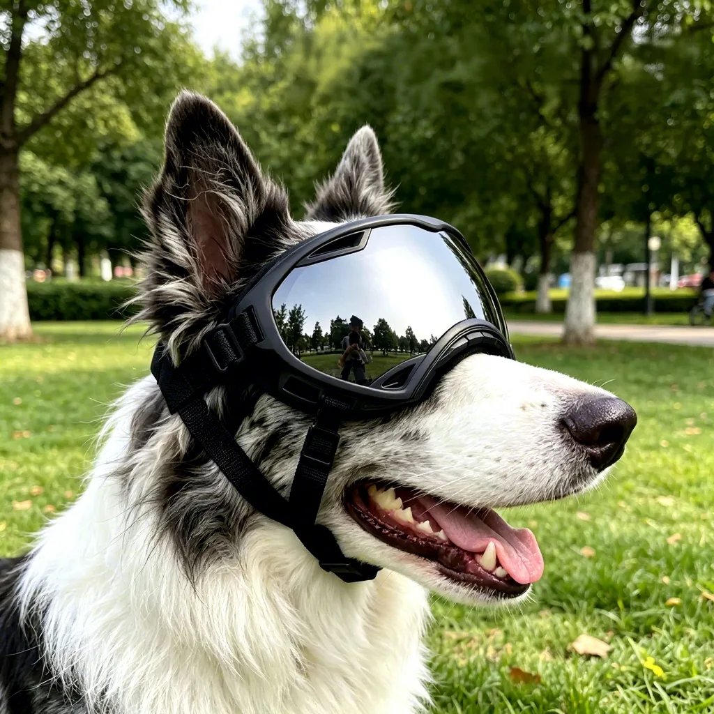 Wholesale Summer Dog Sunglasses Pet Goggles for Medium Large Dogs | UV Protection Windproof Dustproof Adjustable Strap Pet Eyewear
