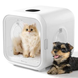 Fully Automatic Eco-Friendly ABS Pet Hair Dryer Box 62L Silent Blower for Dogs & Cats | Professional Grooming Equipment Supplier