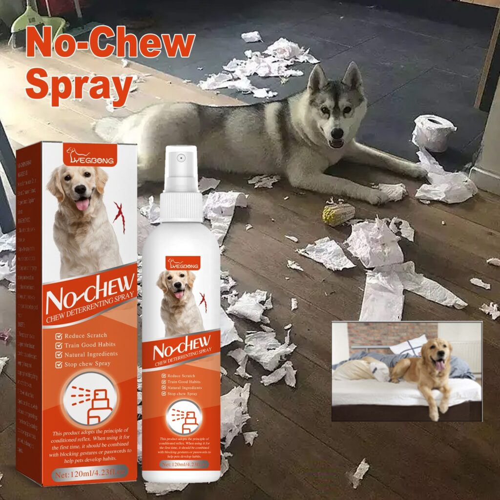 100% Natural Anti-Biting Anti-Scratching Anti-Chew Bark Deterrent Spray for Cats & Dogs – Professional Pet Behavior Correction Solution for Wholesale & OEM