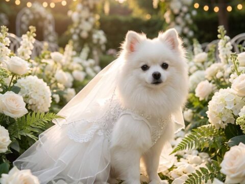 Custom Logo Formal Wedding Tuxedo Private Label Dog Clothes for Pet Wedding Photographer Boutique