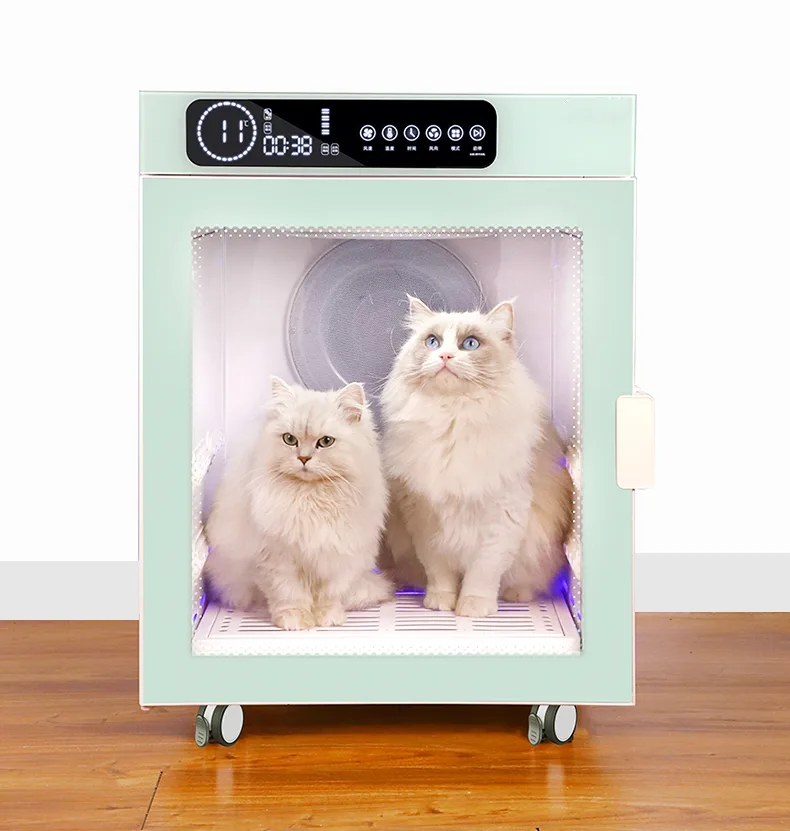 Factory Direct Automatic Pet Dryer Box Large Capacity Smart Temperature Control Dog & Cat Hair Dryer Box for Wholesale