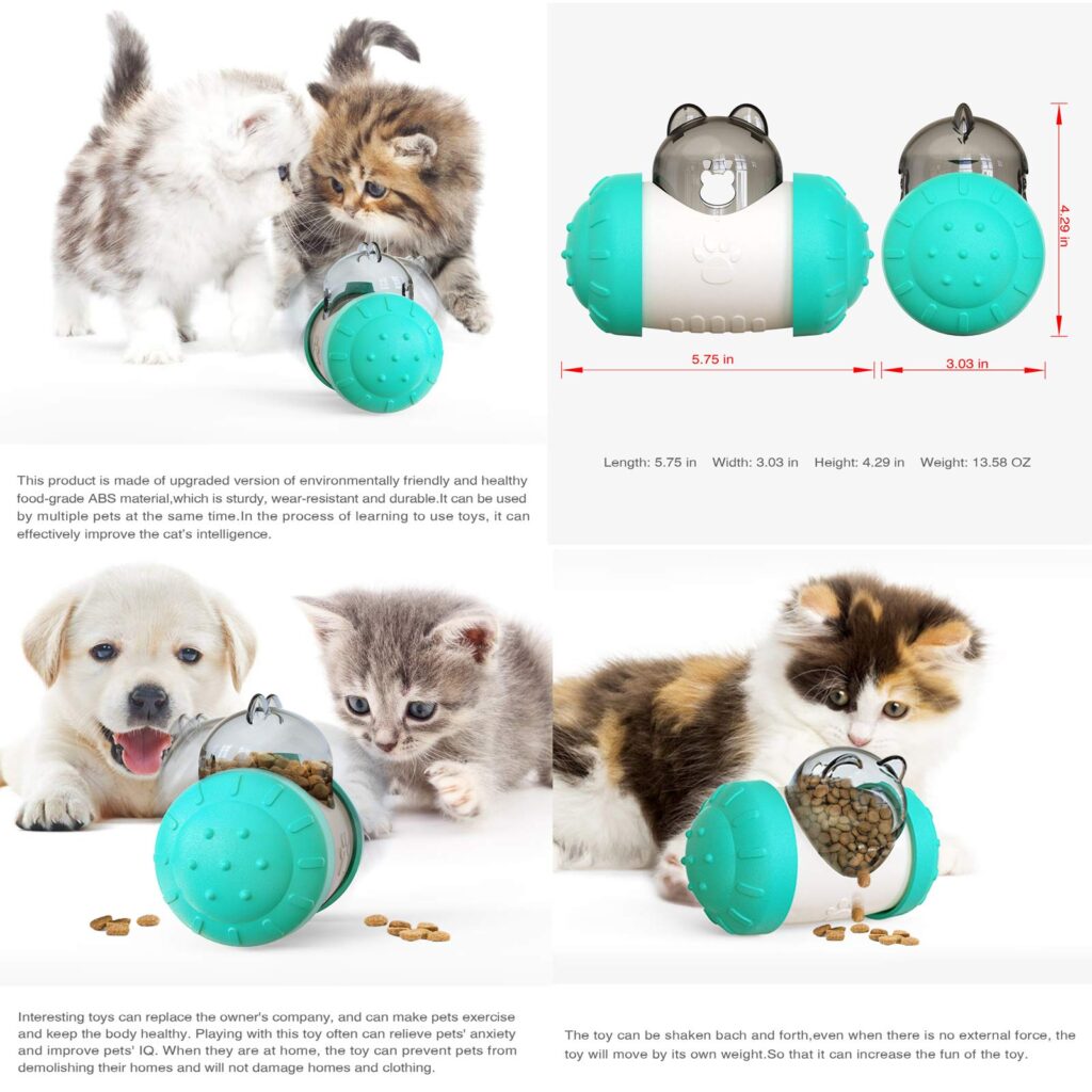 Dogs and Cats Food Dispensing Toy Ball – Interactive Puzzle Slow Feeder Tumbler Pet Toy for Wholesale & OEM