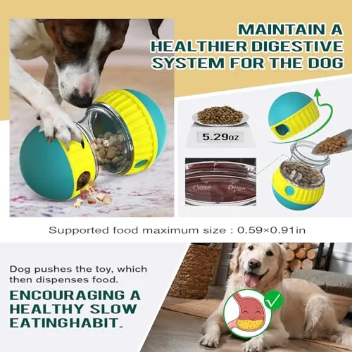 Adjustable Dog Puzzle Toy Treat Dispensing Ball – Interactive Slow Feeder Training Toy for Wholesale Pet Product Suppliers