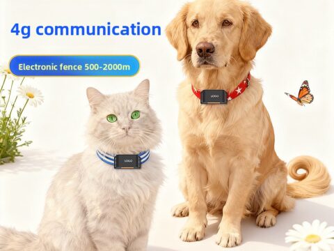 4G GPS Pet Locator with Voice Call & Electronic Fence – Smart Tracking Solution for Dogs and Cats