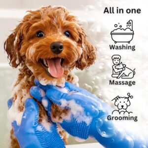 Wholesale Dog Washing Gloves / Pet Grooming Bath Gloves – Soft Silicone Massage Glove for Dogs & Cats | OEM & Bulk Supply